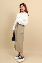 Linen Maxi Skirt