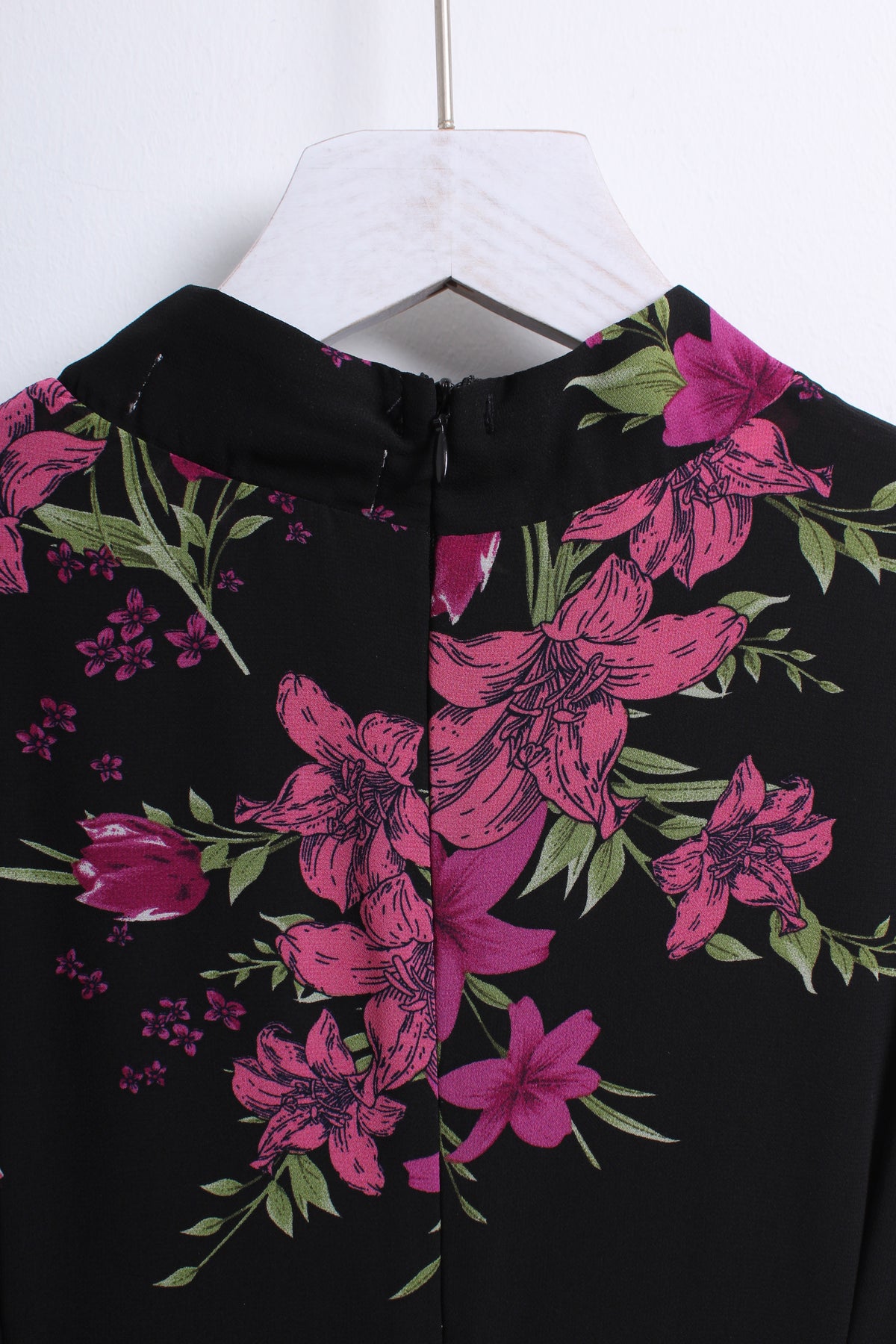 Floral Maxi Cheongsam in Purple (XL size)
