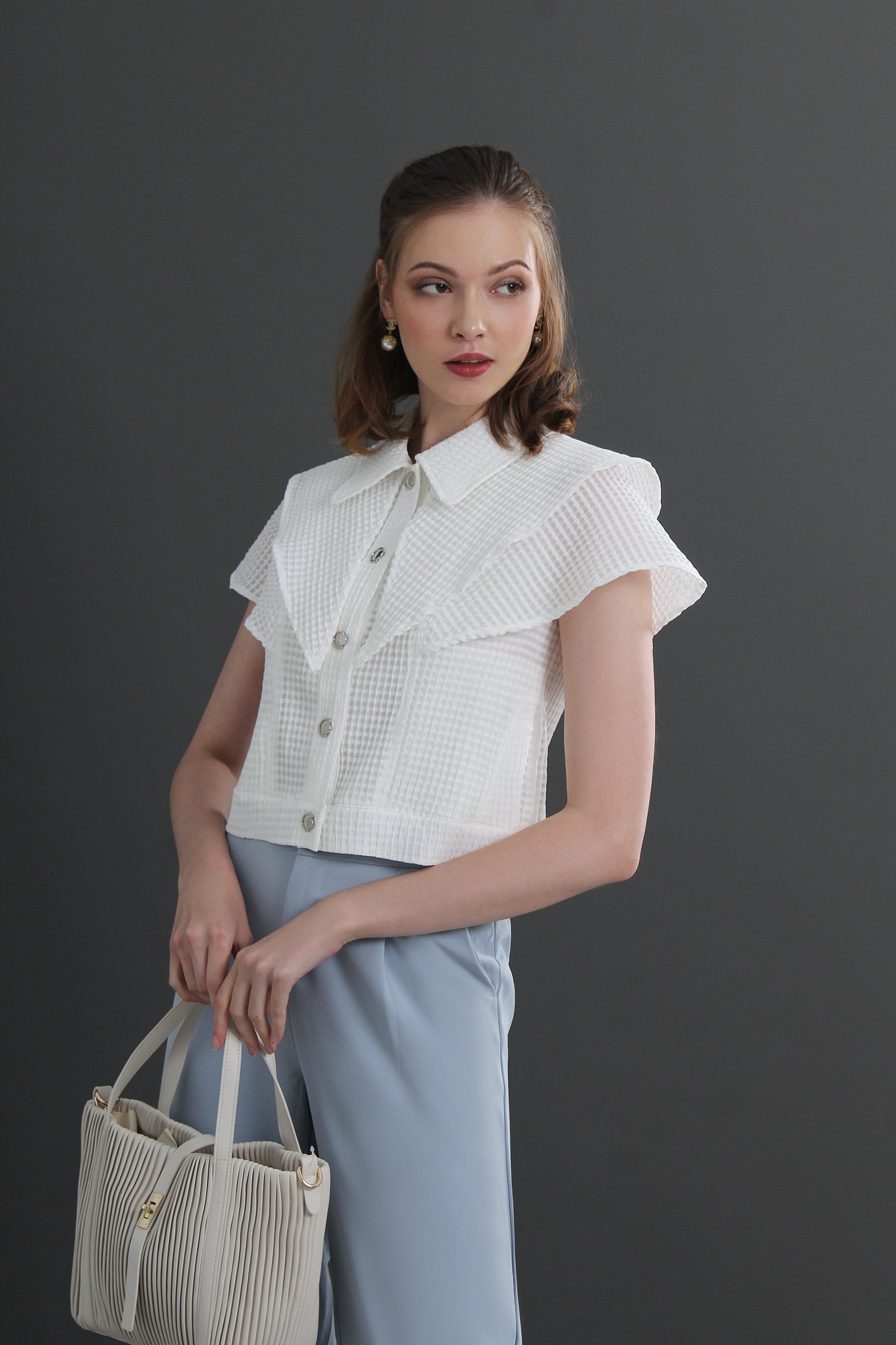 Colleen Collared Blouse
