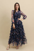 Wonderlust Tiered Ruffle Maxi Dress