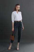 Collar Buttoned Blouse