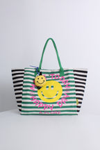 Free Gift - Happy Tote Bag in Green