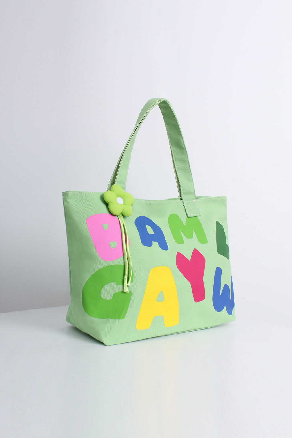 Free Gift - Colourful Letters Tote Bag