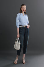 Collar Buttoned Blouse