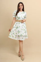 Teagan Eyelet Midi Dress