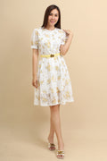Teagan Eyelet Midi Dress