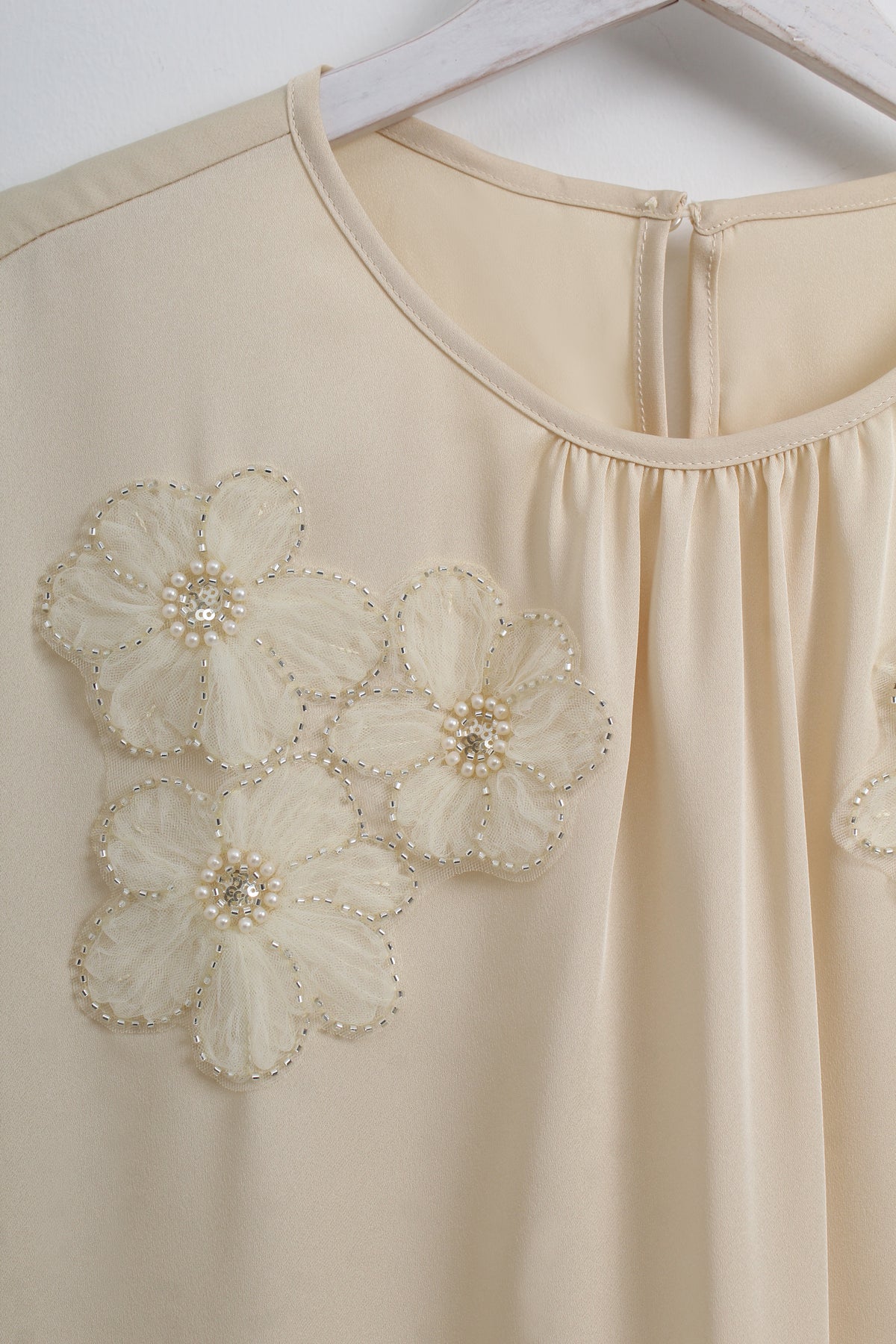 Chiffon Floral Top (L size)