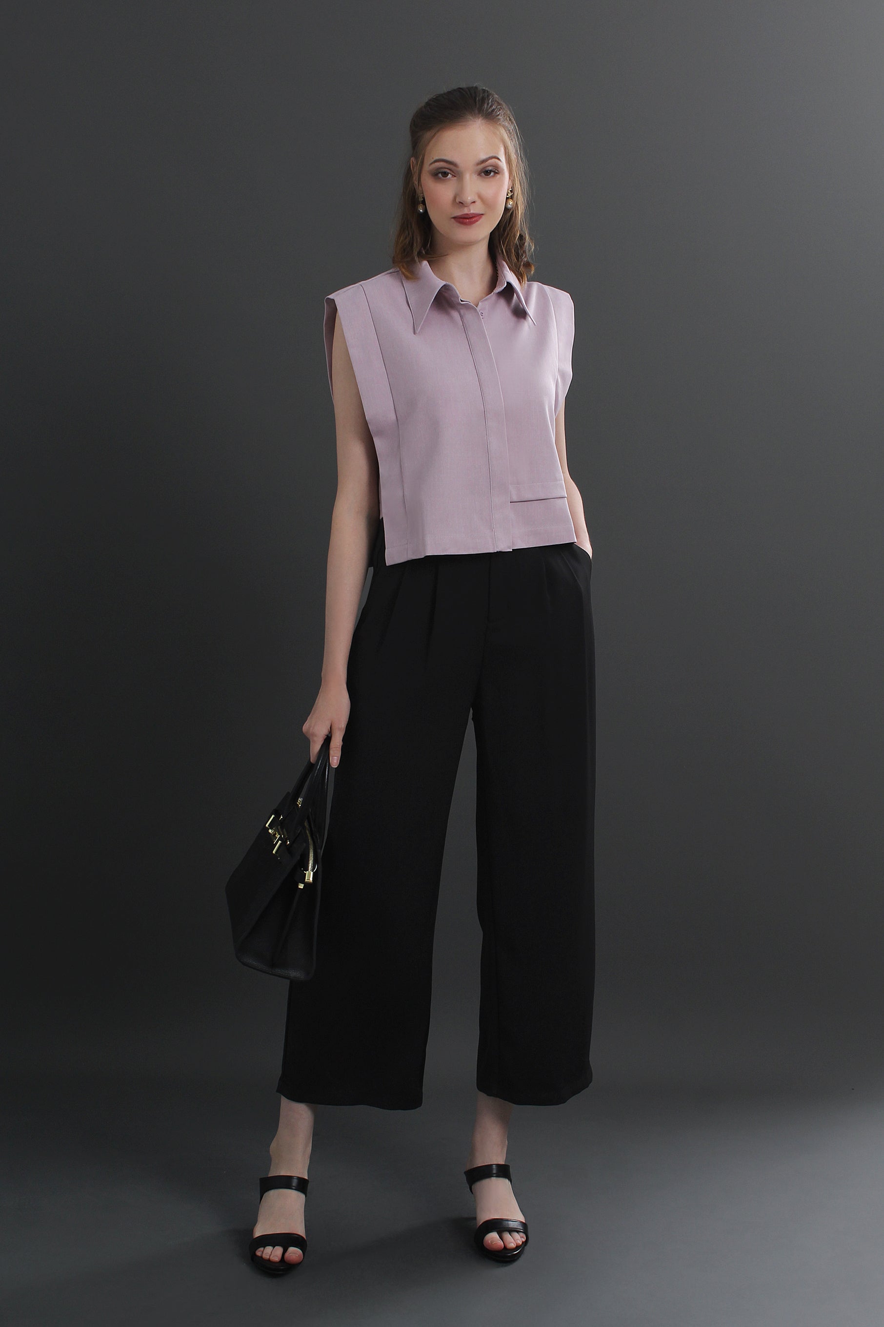 Rowena Panel Button Down Shirt