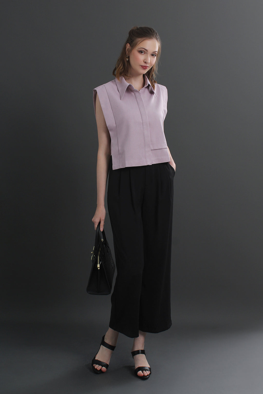 Rowena Panel Button Down Shirt