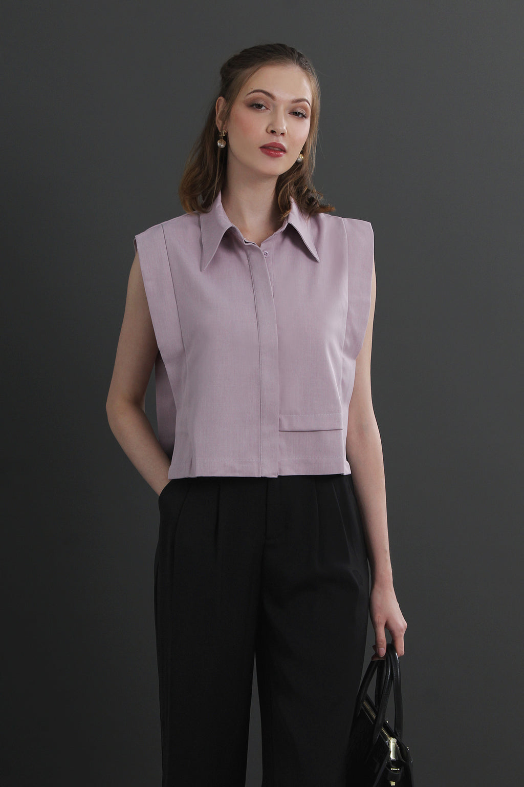 Rowena Panel Button Down Shirt