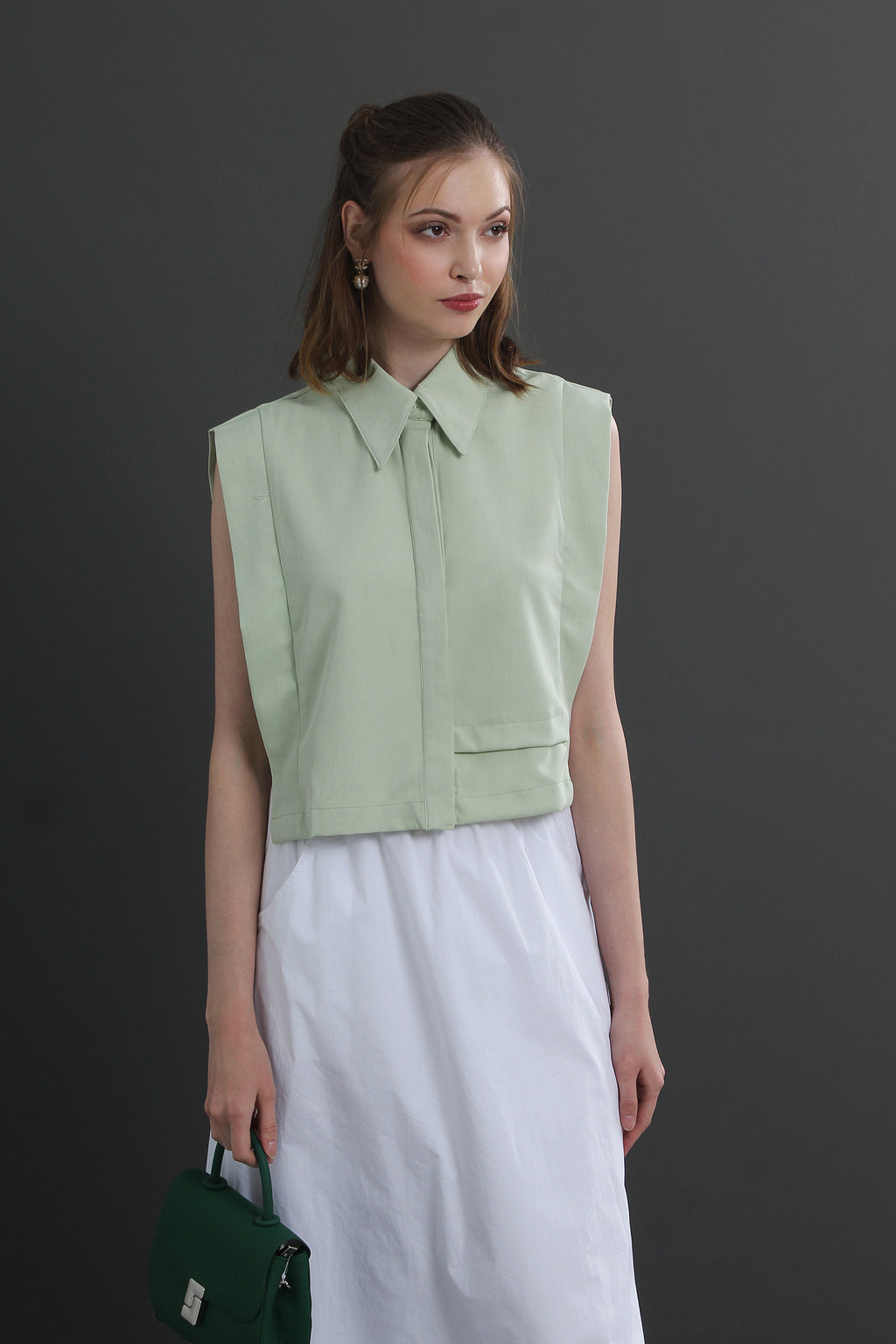 Rowena Panel Button Down Shirt