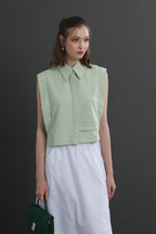 Rowena Panel Button Down Shirt