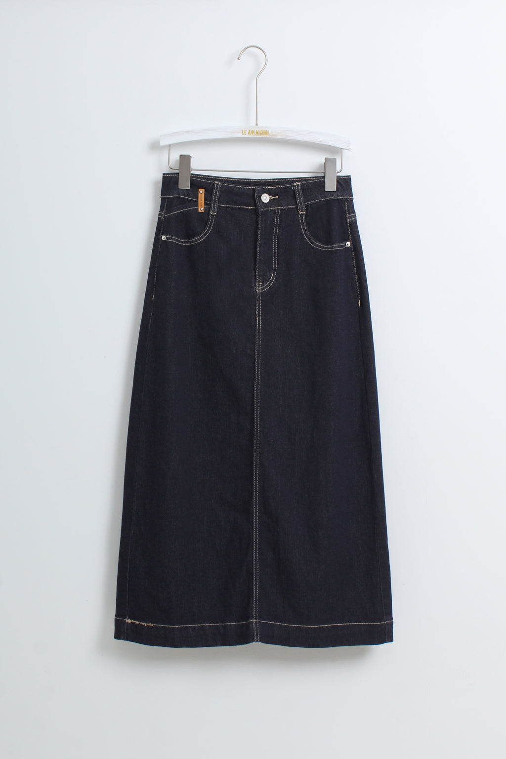 Denim Midi Skirt (M size)