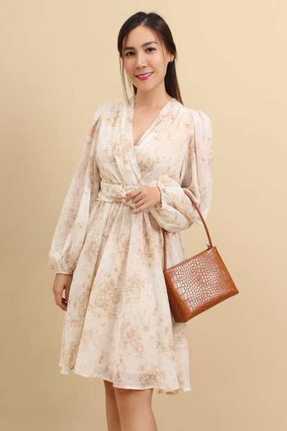 Ember Chiffon Knee Length Dress