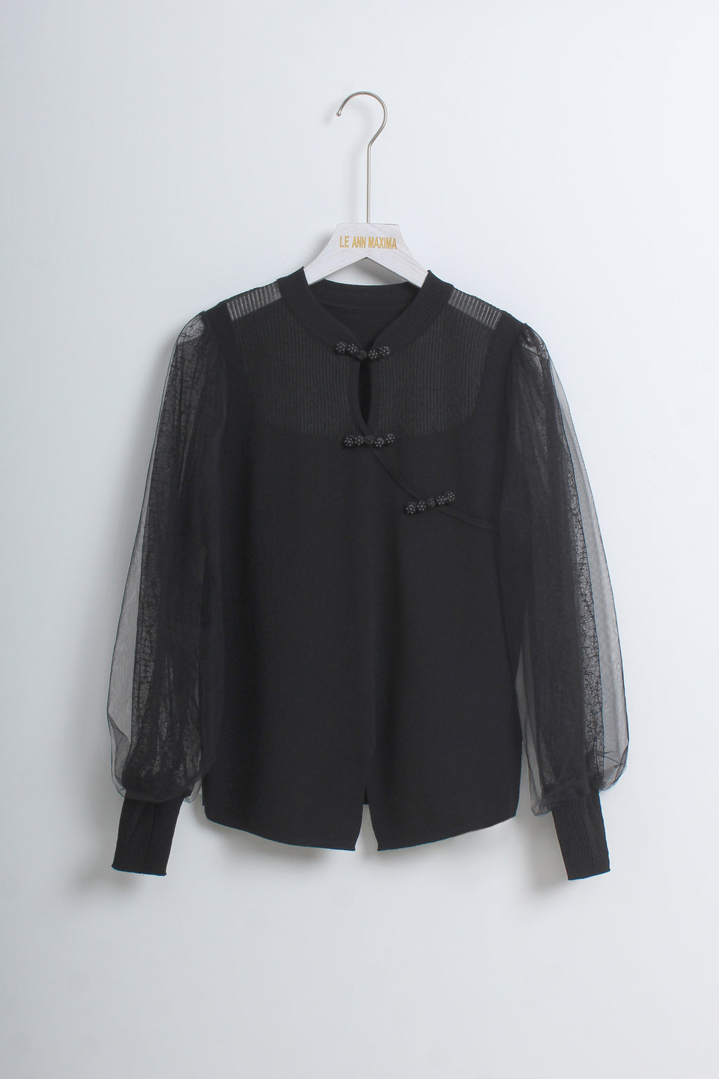 Knit Qipao Top