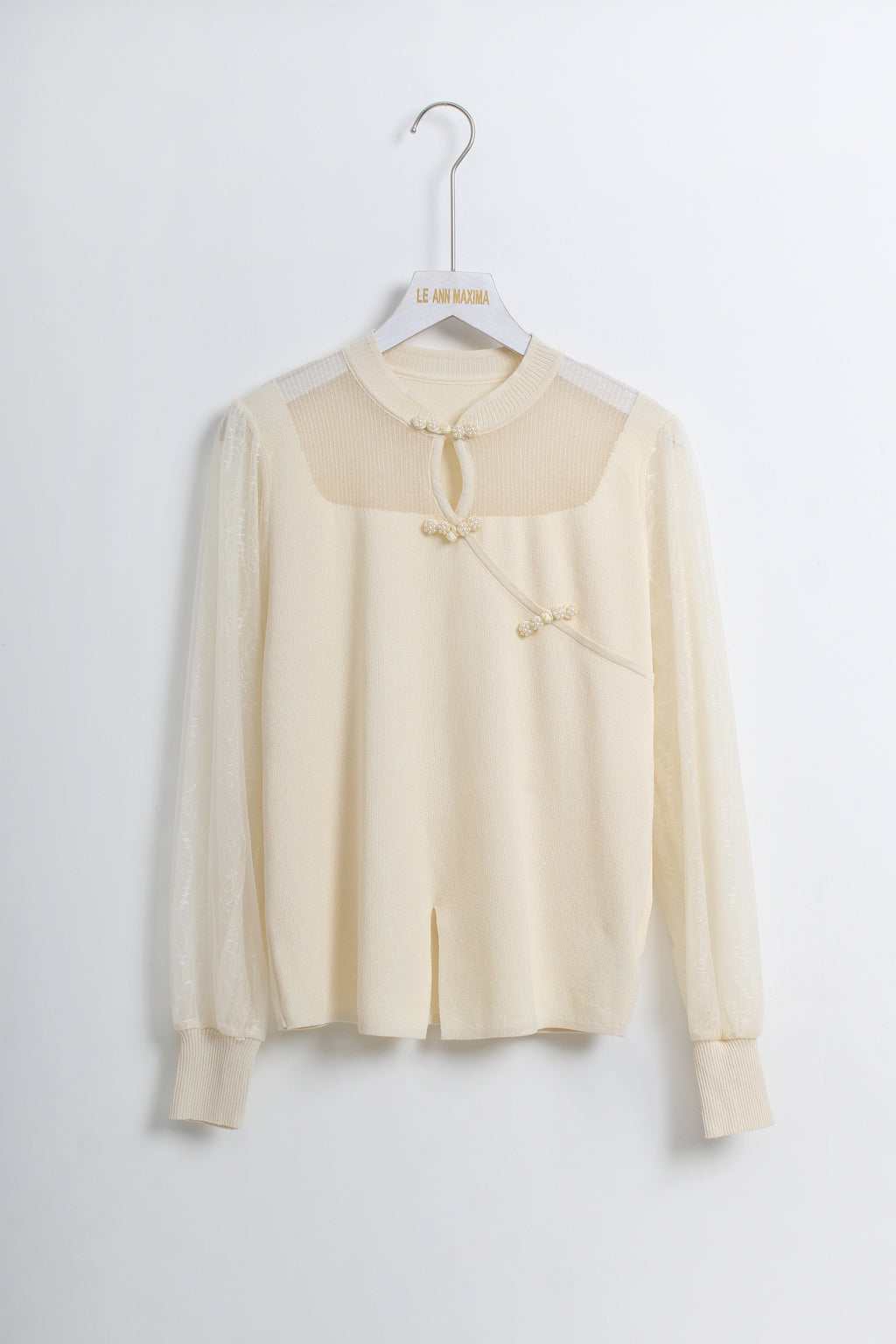 Knit Qipao Top