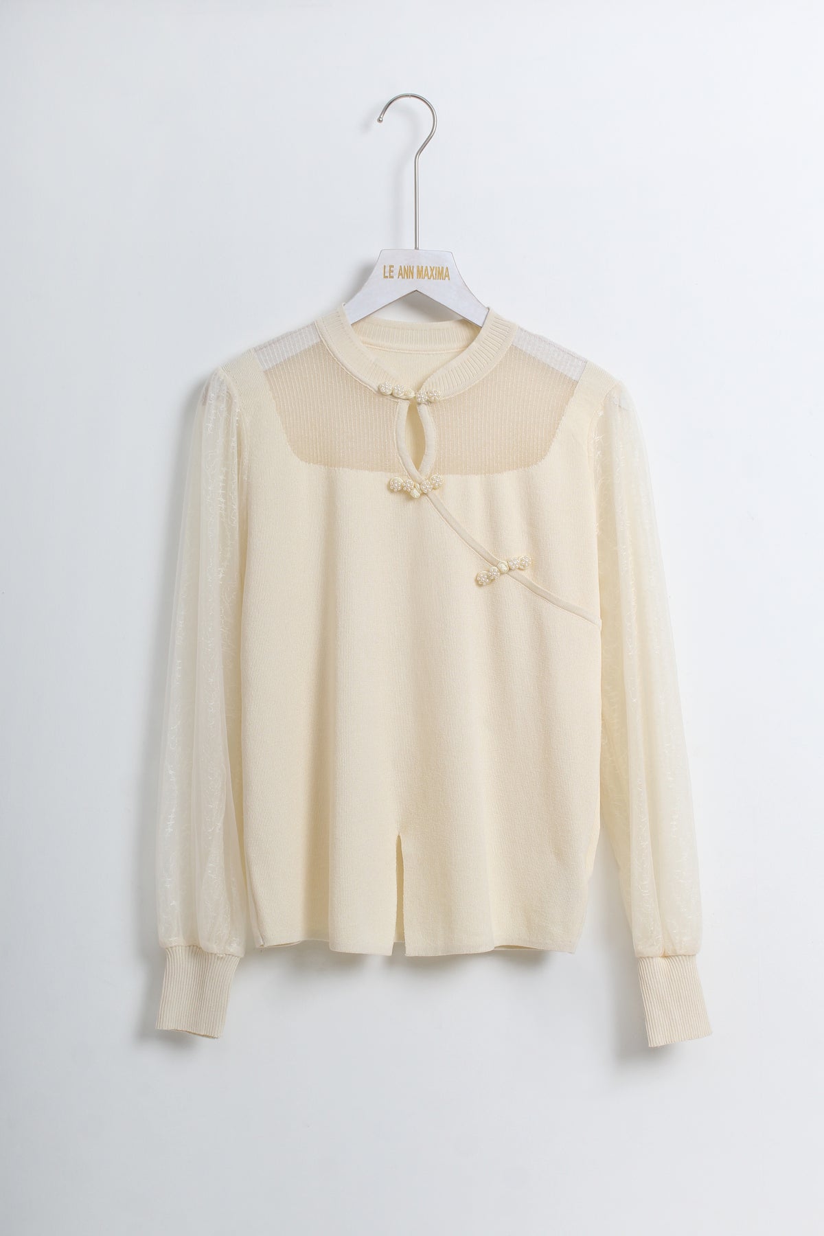 Knit Qipao Top