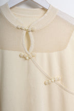 Knit Qipao Top