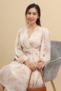 Chiffon Midi Dress
