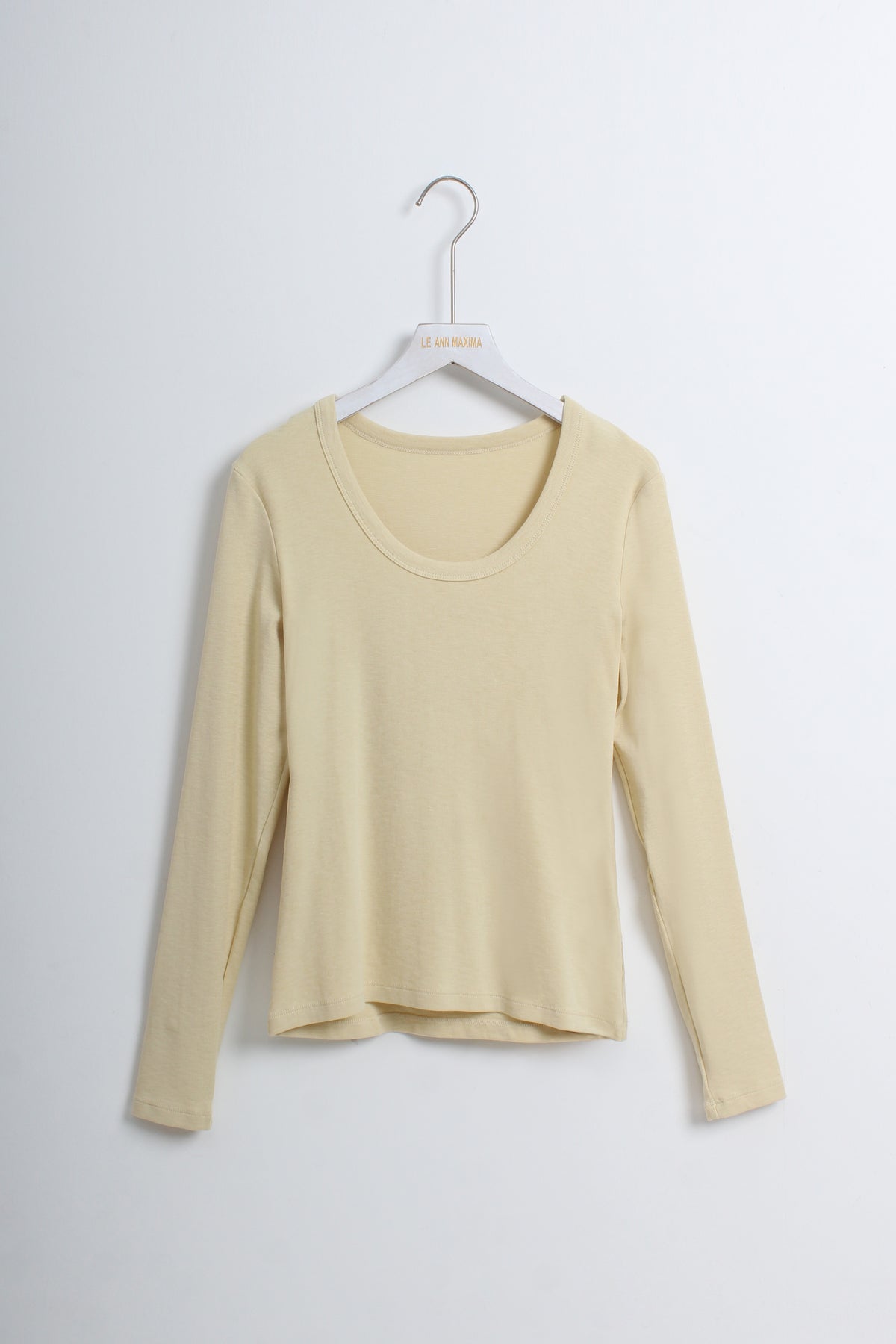 Scoop Neck T-Shirt | Long Sleeve