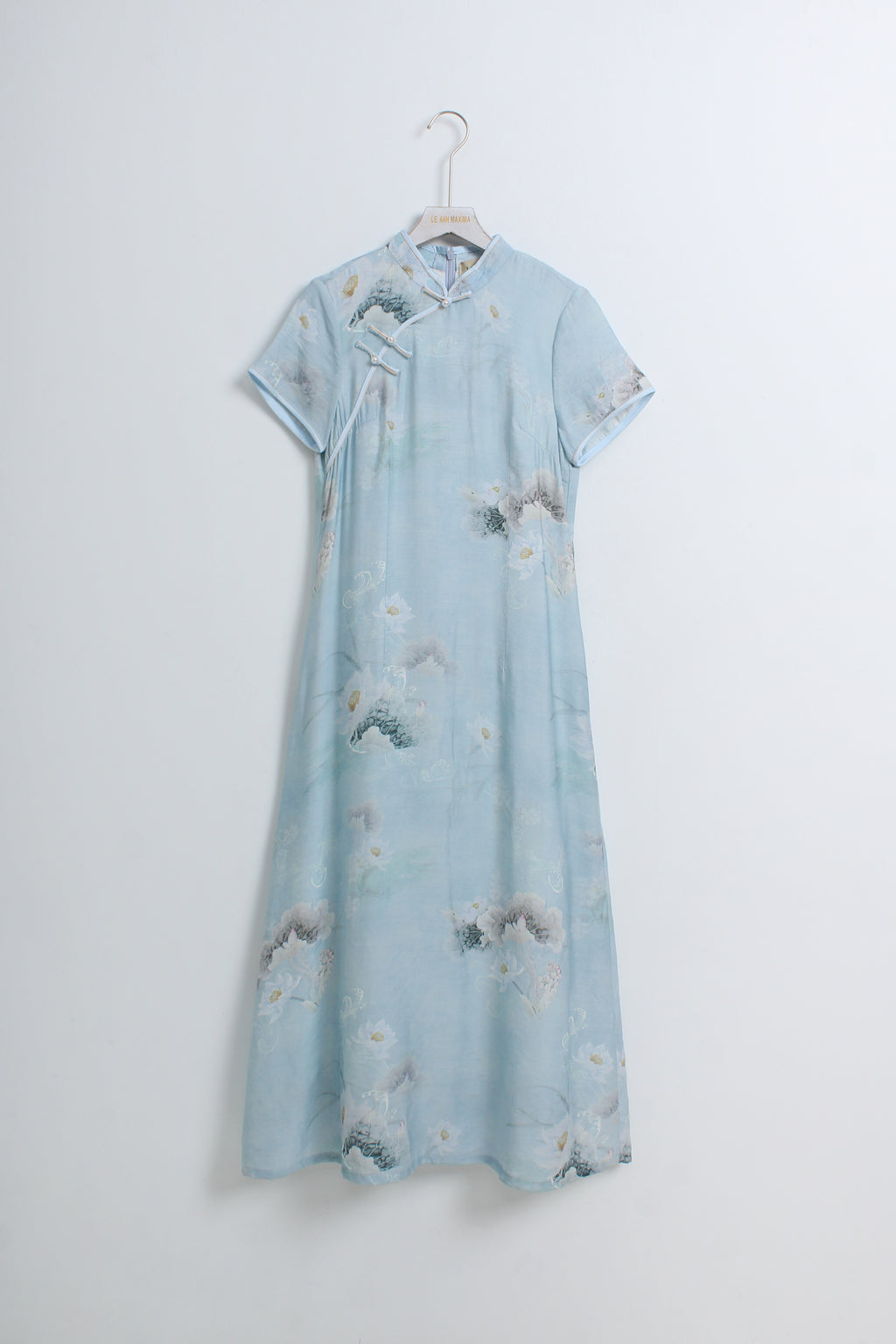 Sky Blue Cheongsam (L size)