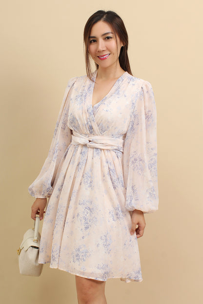 Ember Chiffon Knee Length Dress