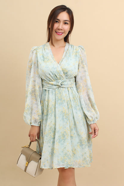 Ember Chiffon Knee Length Dress