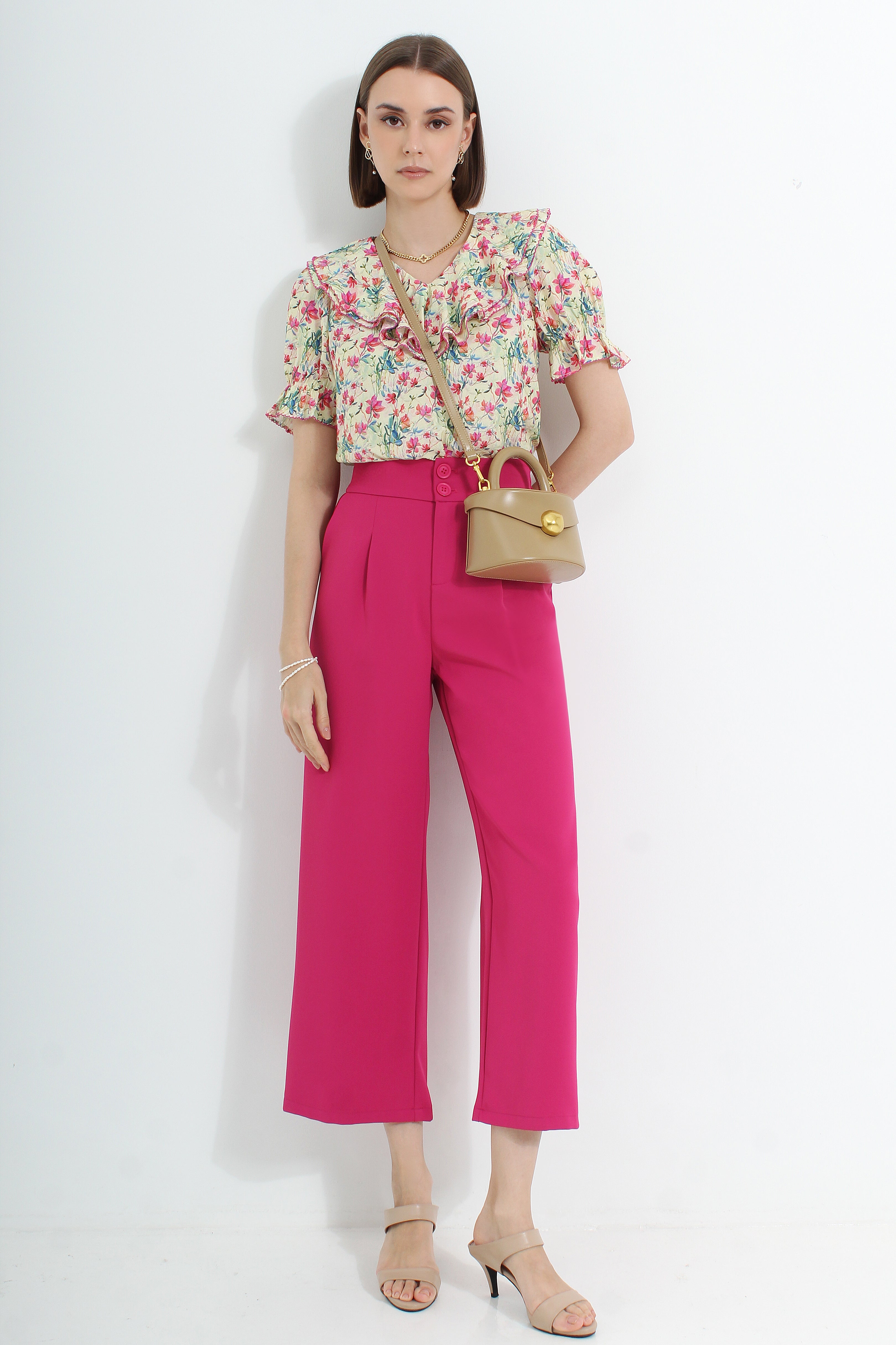 Amarantha Ruffle Blouse