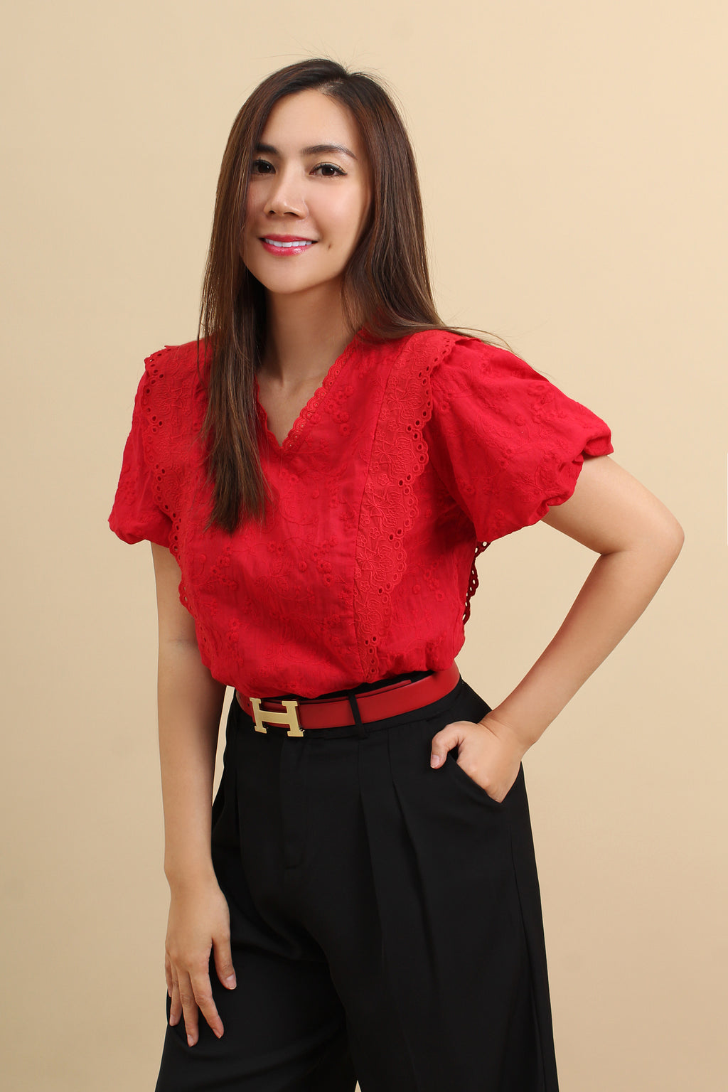Caldara Embroidery Blouse