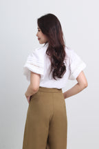 Pleated Wide Leg Pants