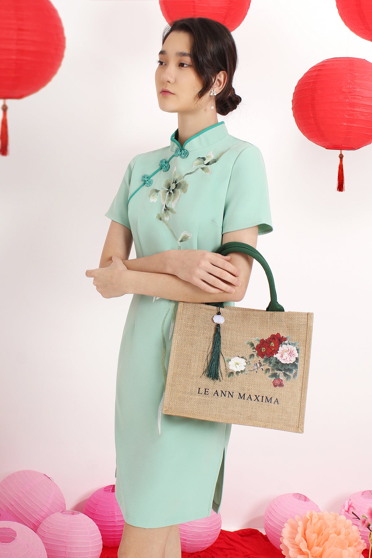 Clarissa Embroidered Cheongsam