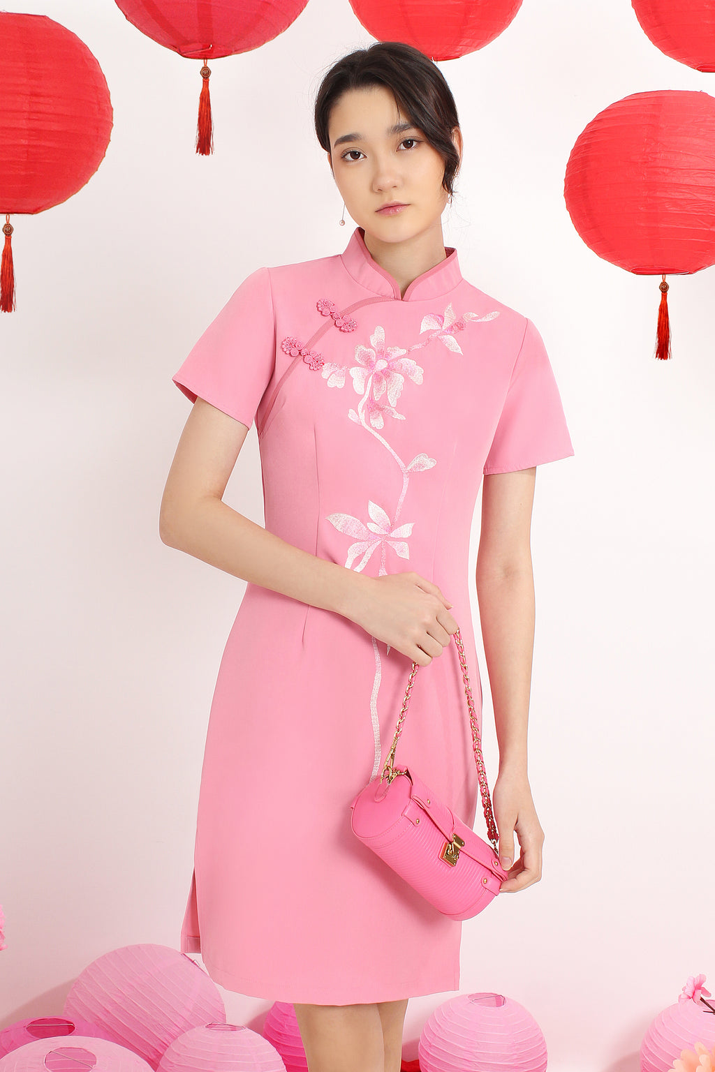 Clarissa Embroidered Cheongsam