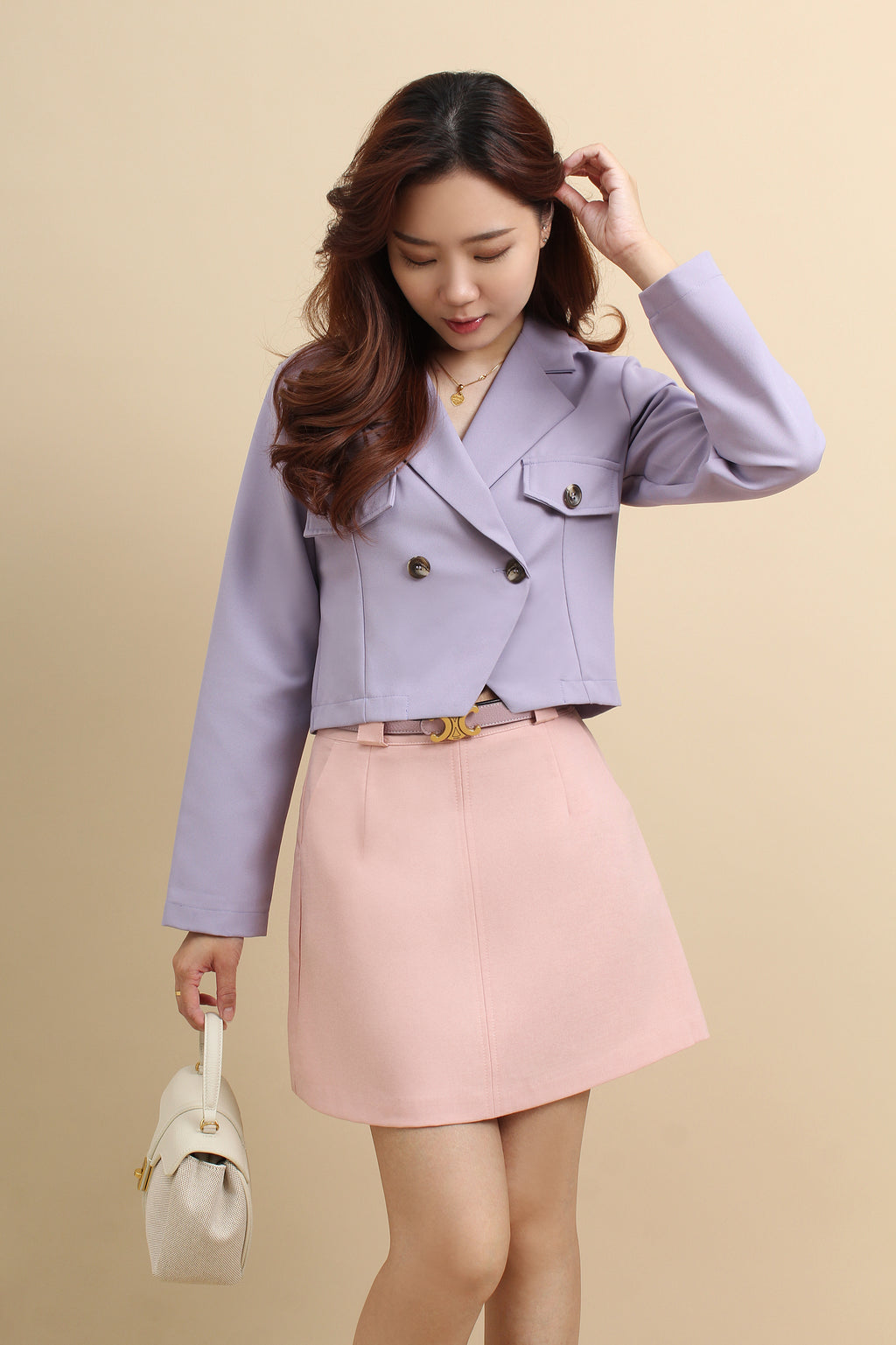 Miraiya A-line Mini Skirt