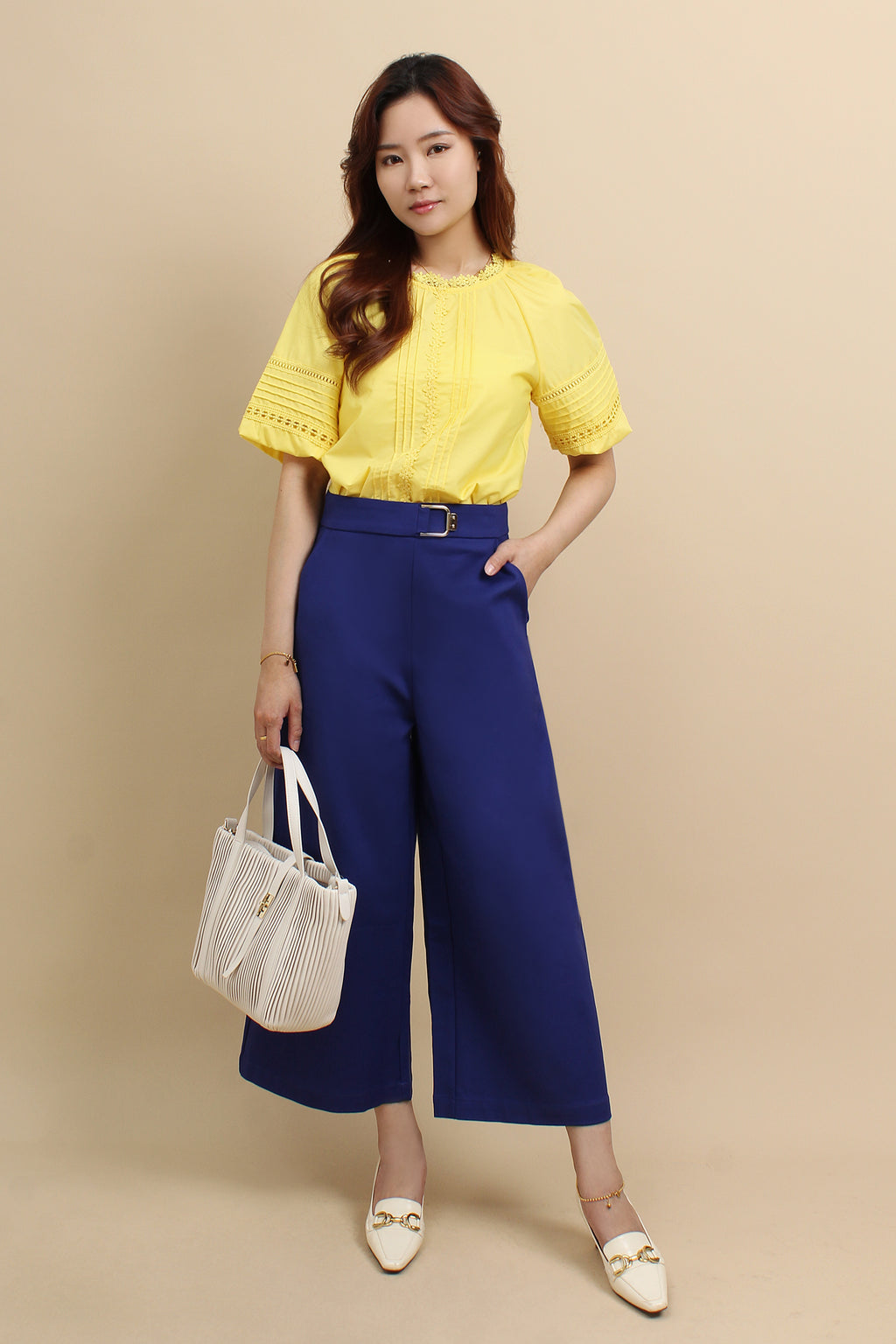 High Waist Wide Leg Pants
