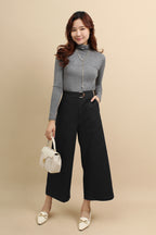 High Waist Wide Leg Pants
