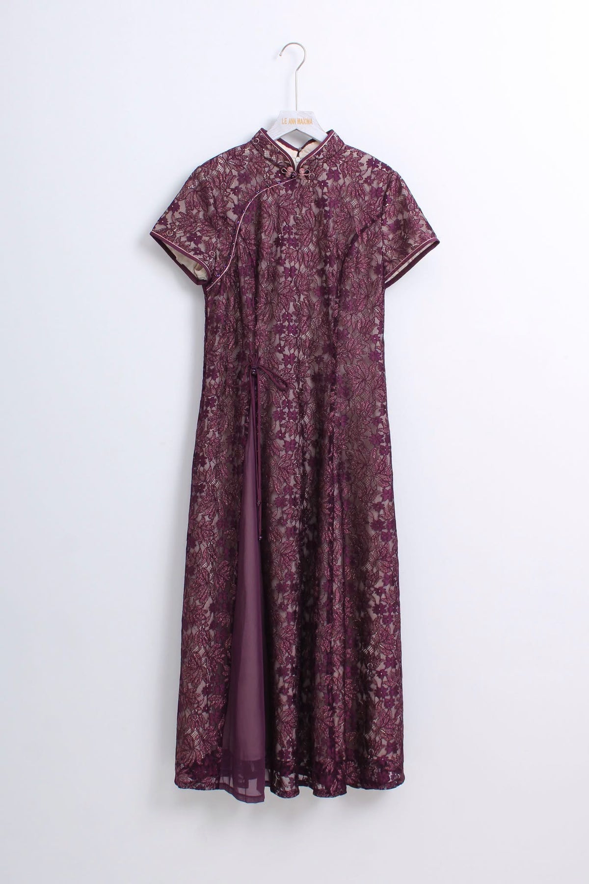 紫藤花梦旗袍 Wisteria Dream Qipao (XL size)