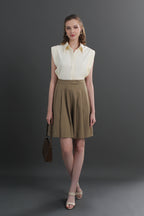 Korean Style Pleated Shorts