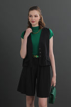 Korean Style Pleated Shorts