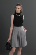 Korean Style Pleated Shorts