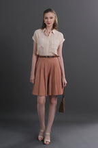 Korean Style Pleated Shorts