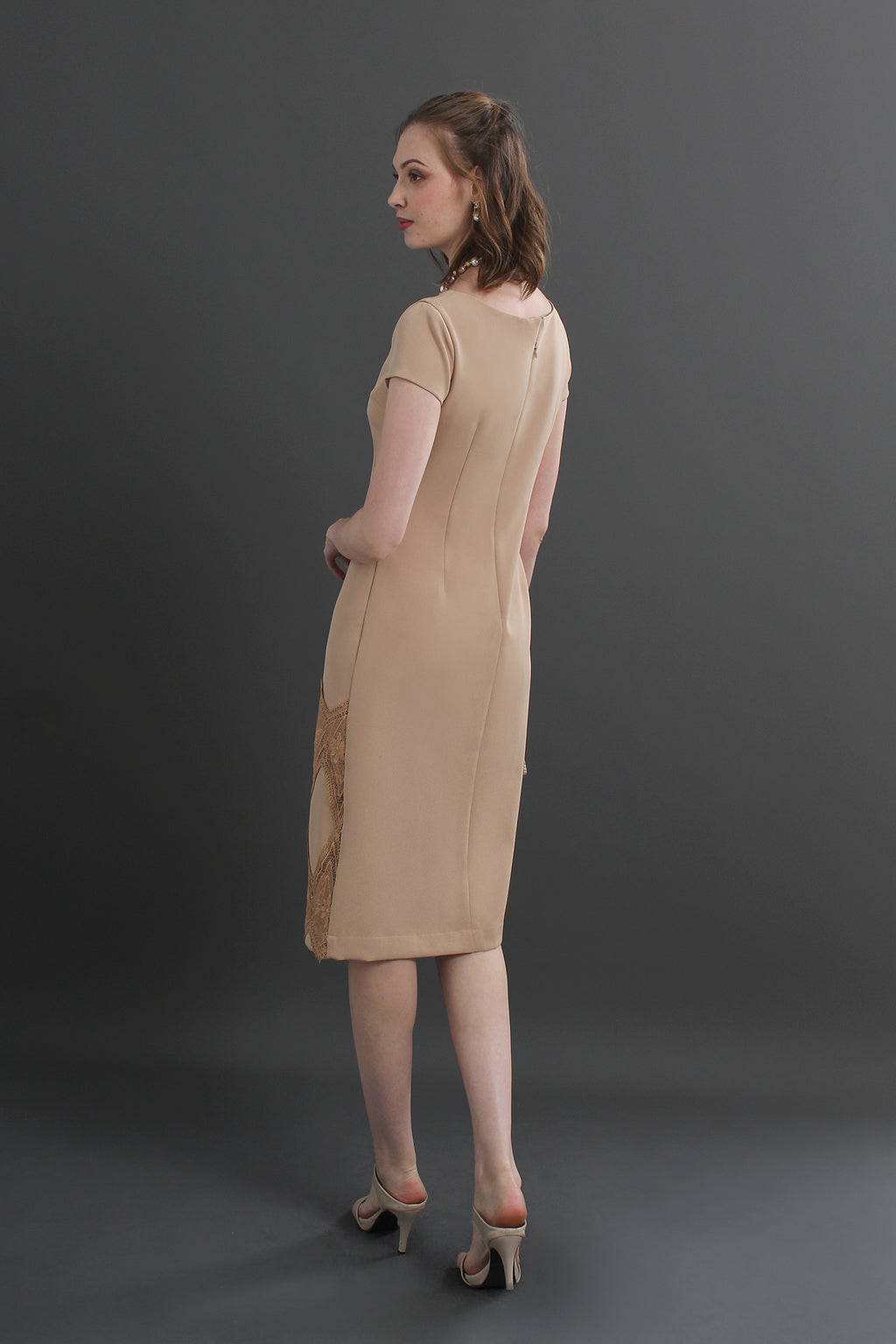 Sofi Lace Trim Shift Dress