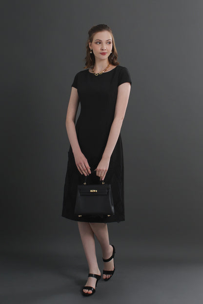 Sofi Lace Trim Shift Dress