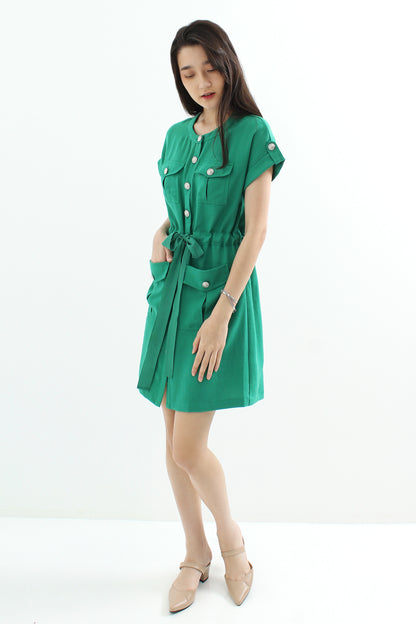 Althaia Cotton Shirt Dress