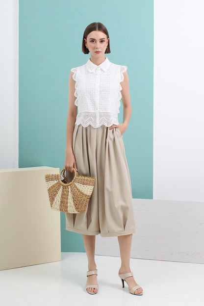 Opal Bubble Hem Mid-length Dress