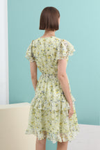 Daphne Chiffon Midi Dress