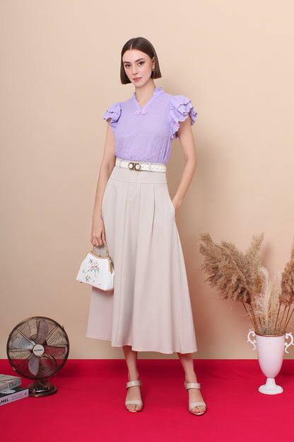 Sienna Puff Short Sleeve Top