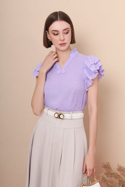 Sienna Puff Short Sleeve Top