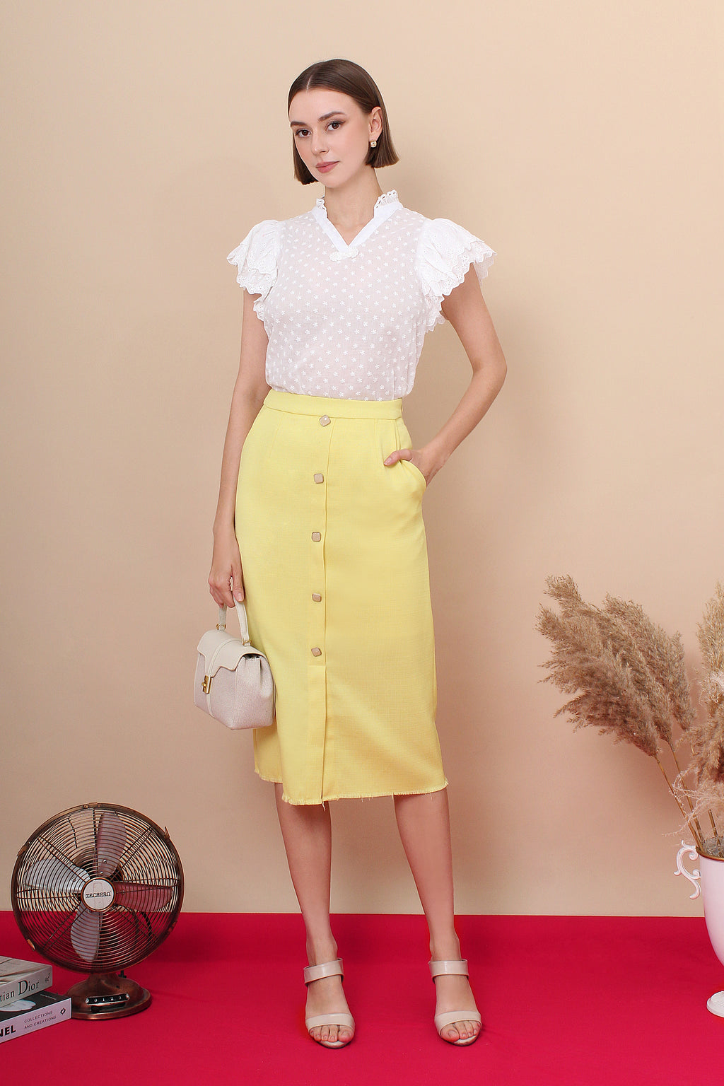 Sienna Puff Short Sleeve Top