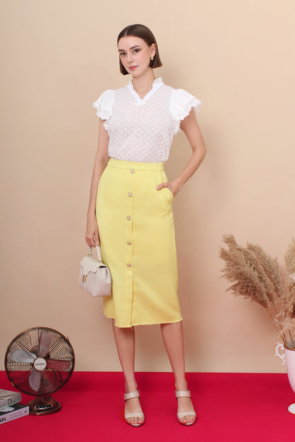 Sienna Puff Short Sleeve Top