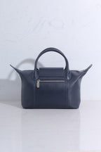 Leather Dual Tote Crossbody Bag